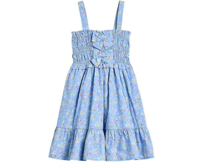 Детское платье с мелким цветочным принтом и присборенным лифом Janie and Jack
