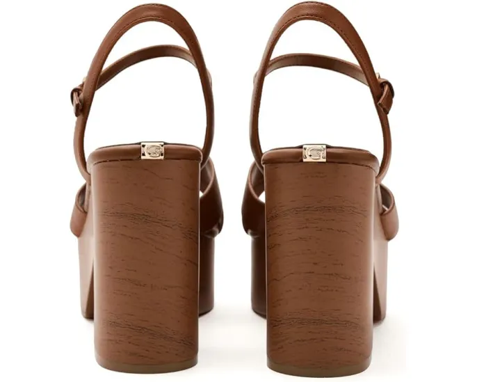 Босоножки GUESS Qeelin с каблуком и платформой
