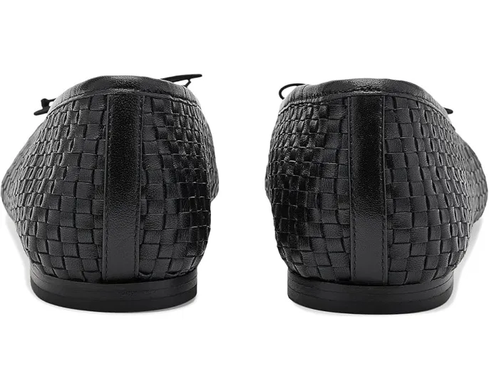 Балетки Vince Darla с плетеным верхом и квадратным носком