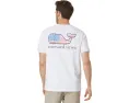 Футболка Vineyard Vines Whale с коротким рукавом и карманом