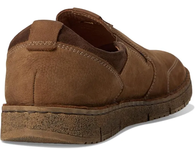 Мокасины Josef Seibel Ruben 03 из нубука с ручной строчкой