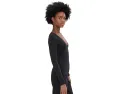 Лонгслив Round Two Long Sleeve с глубоким V-вырезом из стрейч-джерси Free People