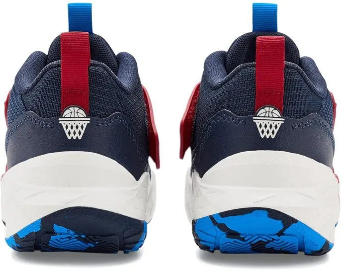 Баскетбольные кроссовки Nike Kids Team Hustle D 12 с эластичными шнурками