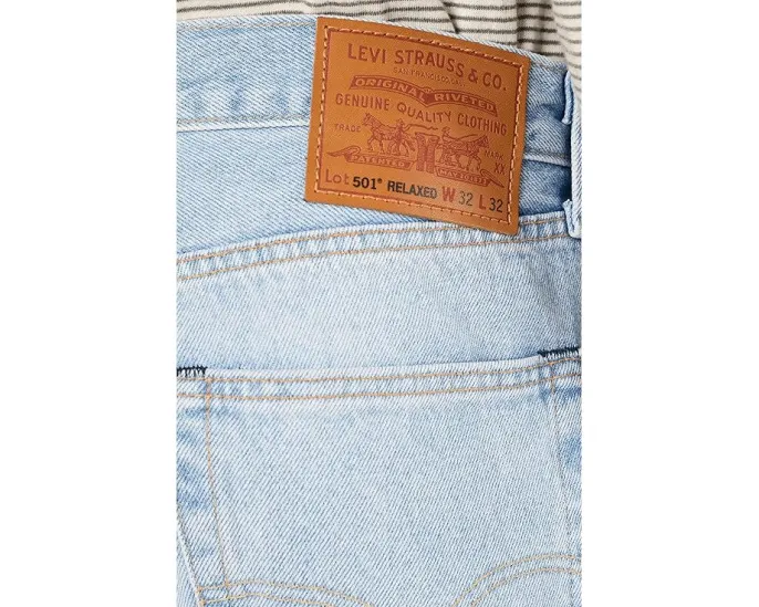 Джинсы Levi's Premium 501 Relaxed с прямыми штанинами и свободной посадкой