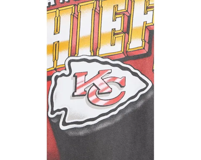 Футболка Junk Food Clothing NFL Kansas City Chiefs Shadow Vintage