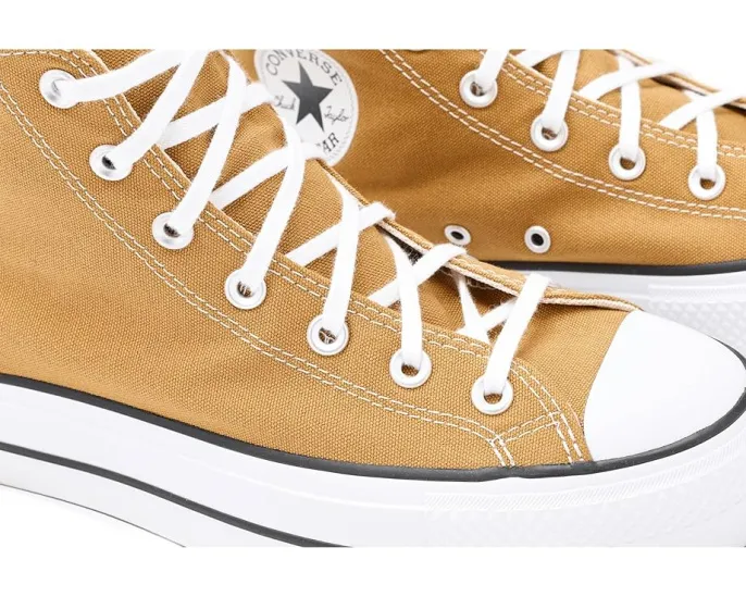 Converse Chuck Taylor All Star Lift Platform High-Top с высокой платформой и круглым носком