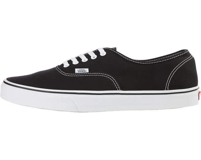 Кроссовки Vans Authentic из текстиля в классическом дизайне