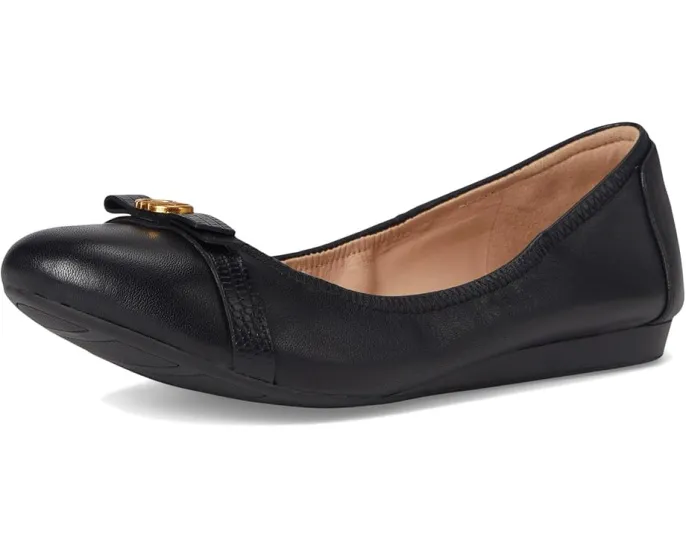 Cole Haan балетки Tova Bow с бантом и приподнятым круглым носком