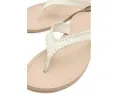 Jessica Leather Sandals от Cinq à Sept кожаные сандалии на плоском ходу