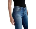 Джинсы AG Jeans Angel Low Rise Boot с зауженным силуэтом и расклешенным низом