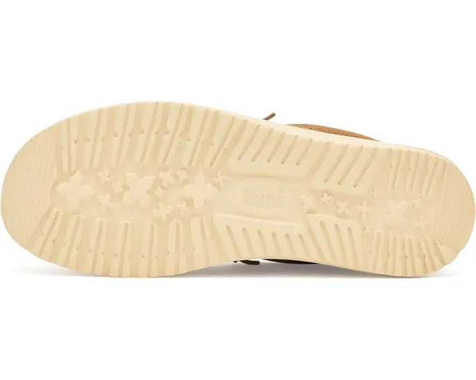 Кроссовки Hey Dude Wally Perf Classic с перфорацией и эластичными шнурками