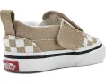 Детские кеды Vans Slip-On V клетчатые без шнуровки