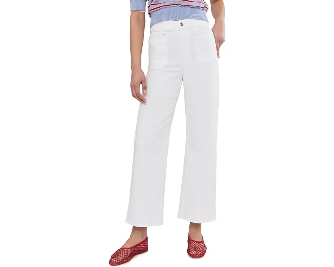 Джинсы Madewell Emmy Wide-Leg с завышенной талией в цвете Tile White