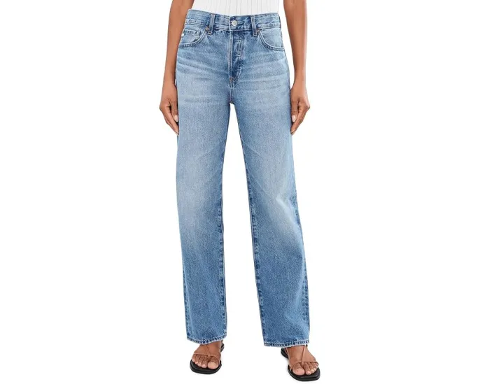 Джинсы Sydney Mid-Rise Stovepipe от AG Jeans в цвете Candid