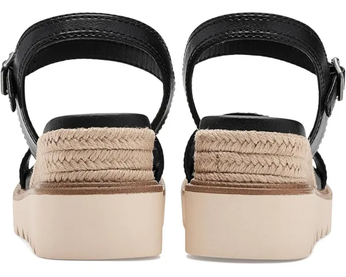 Босоножки MIA Ophidia на платформе с плетеной подошвой и ремешком на щиколотке