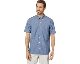 Рубашка L.L.Bean Comfort Stretch Chambray с коротким рукавом классического кроя