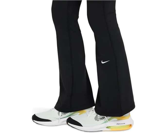 Леггинсы Nike One Dri-FIT Flared для девочек черные
