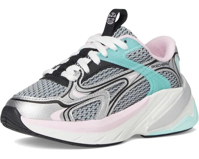 SKECHERS KIDS S2K детские кроссовки в стиле Y2K с сетчатым верхом и амортизирующей межподошвой