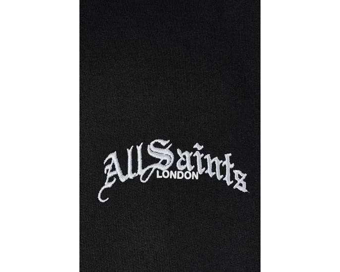 Свитшот AllSaints Descent с длинным рукавом и готической вышивкой