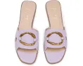 Босоножки French Sole Radiant с цветочным орнаментом сиреневые