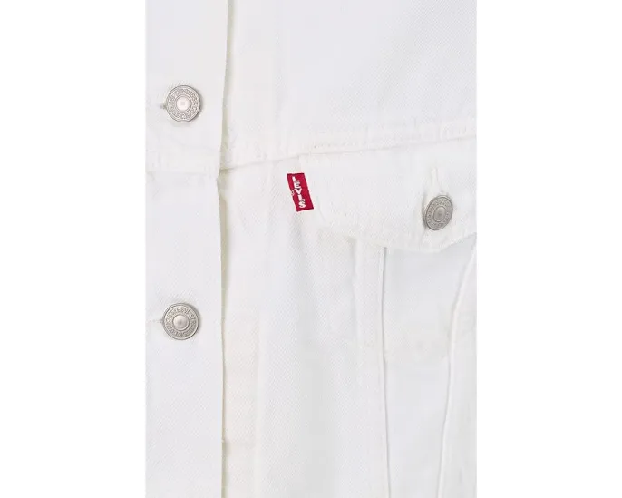 Короткая куртка-тракер Levi's Premium Collarless Shrunken 90s без воротника