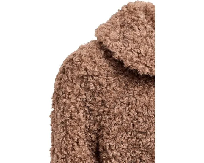 Детское пальто Janie and Jack из искусственного меха бежевого цвета