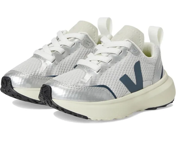 Детские кроссовки VEJA Small Canary Light Alveomesh с сетчатым верхом