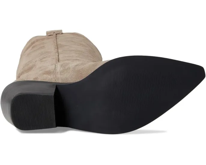 Ботинки Steve Madden Stetson из замши с квадратным каблуком и острым носком