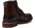 Johnston & Murphy ботинки Connelly Wing Tip с кожаным верхом и стелькой из овчины