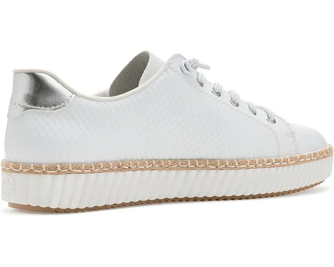 Кроссовки Rieker M2940 Enya 40 из гладкой кожи с молнией сбоку