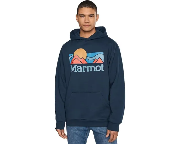 Толстовка Marmot Coastal с капюшоном и карманом кенгуру