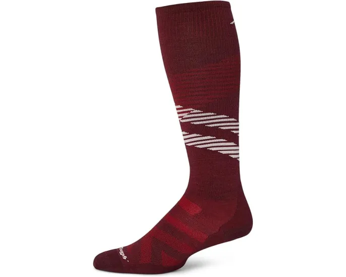 Носки Darn Tough Vermont Pennant RFL OTC из мериносовой шерсти с усиленной пяткой