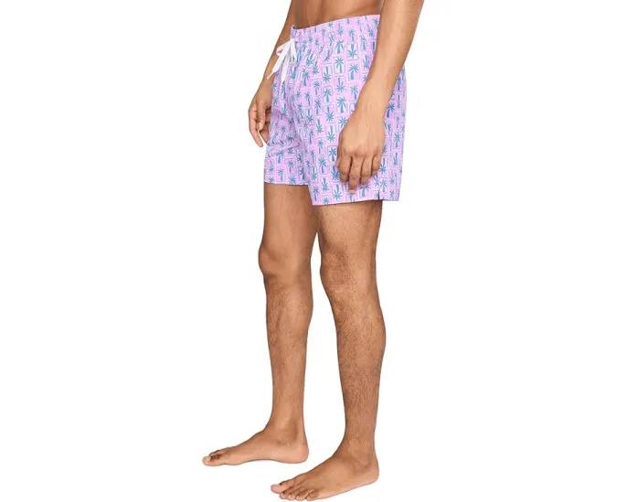 Плавки Chubbies The Miami Mosaic 14 см с быстросохнущей тканью и карманом на молнии