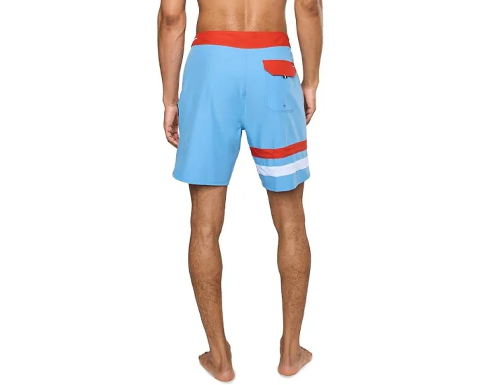 Шорты для серфинга Hurley Phantom Eco Block Party 18 дюймов с цветными блоками и эластичной тканью