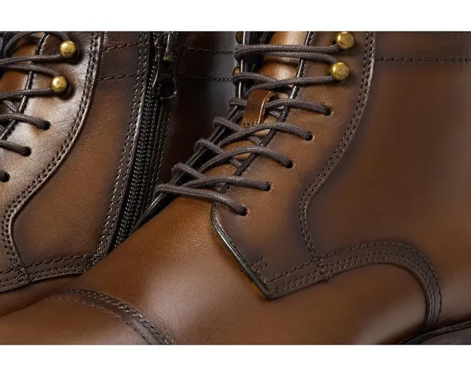 Ботинки Johnston & Murphy XC Flex Raleigh Cap Toe Zip с боковой молнией