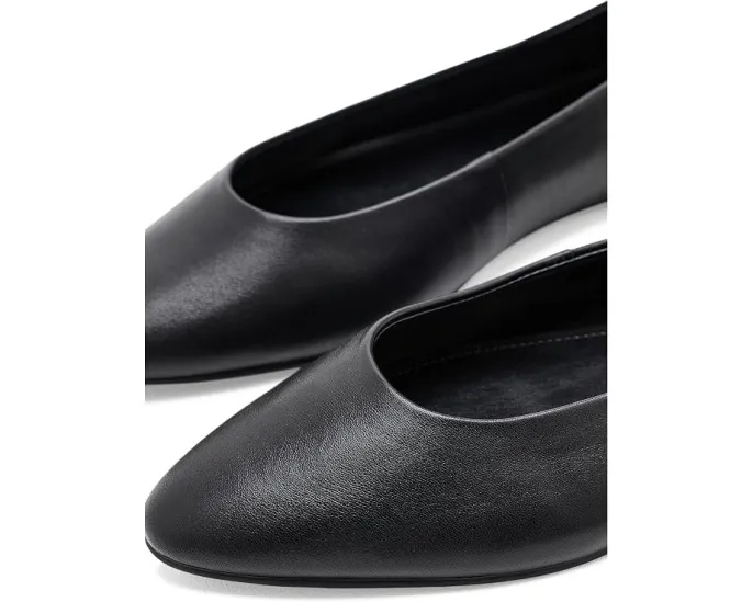 Балетки Valore Nine West из черной кожи