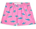 Плавательные шорты Chubbies Kids The Lil Pink Apex Swimmer с принтом