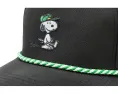 Пятипанельная кепка Black Clover Snoopy Golfer с регулируемой застежкой