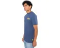 Футболка Pacifico Sayulita Cruising Screen Tee Quiksilver темно-синяя