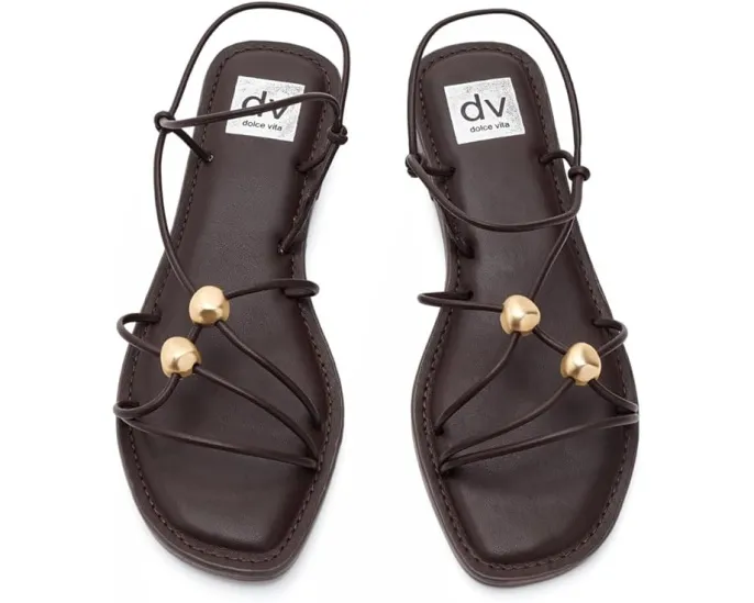 Сандалии Jaide DV by Dolce Vita с квадратным носком на плоской подошве