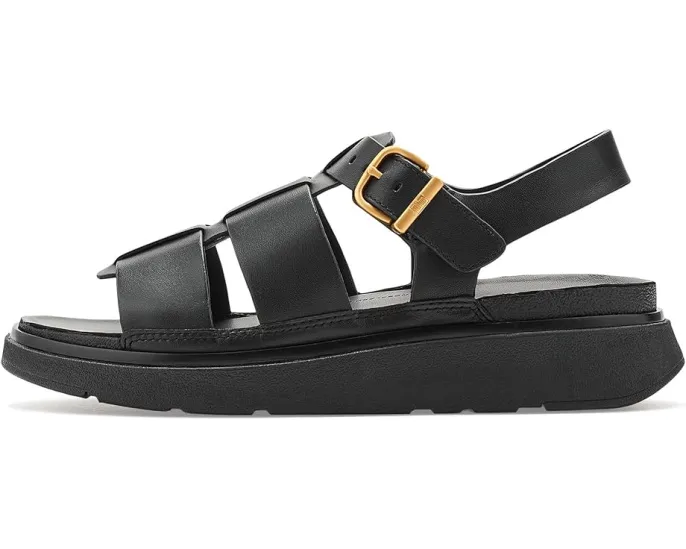 Кожаные сандалии Fisherman Gen-FF FitFlop с переплетенными ремешками и массивной подошвой
