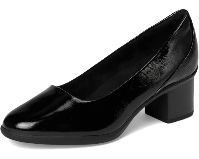 Туфли-лодочки Clarks Shaya Poppy с квадратным каблуком и миндальным носком