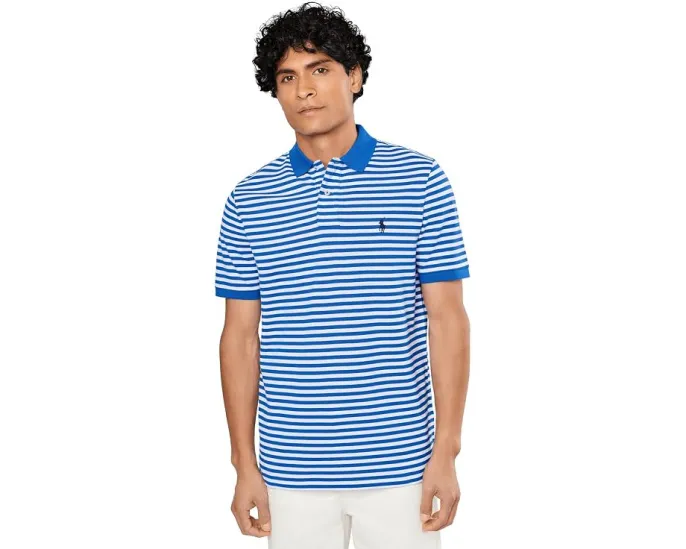 Классическая поло Polo Ralph Lauren из хлопкового сетчатого трикотажа
