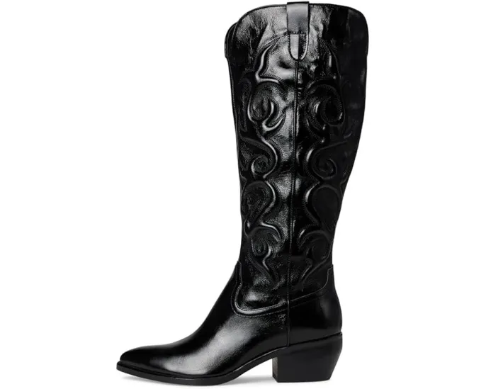 Сапоги Mirla до колена от Dolce Vita с острым носком и декоративным голенищем