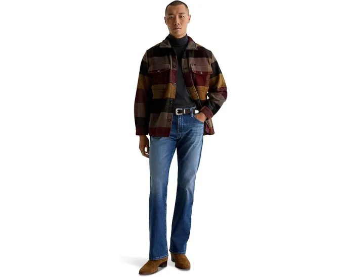 Джинсы AG Jeans Clint Classic с клешем