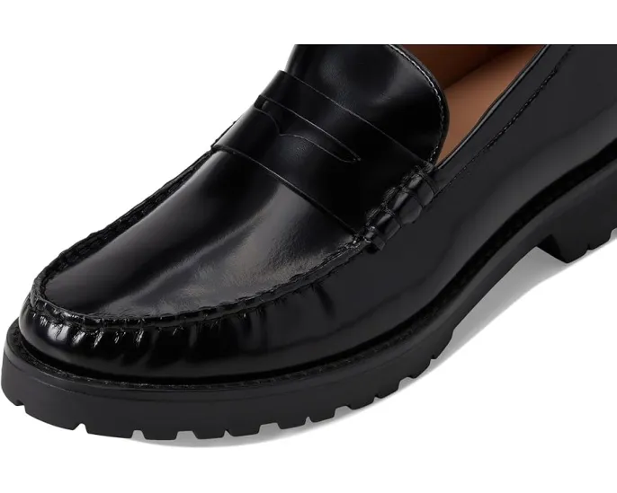 Лоферы Cole Haan Treena Lug с декоративной строчкой и подошвой из переработанной резины