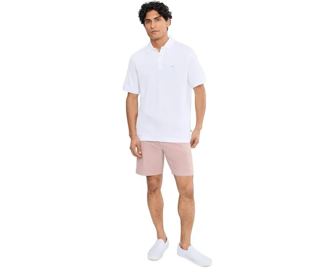 Футболка-поло Tommy Bahama Emfielder Icon с логотипом на груди