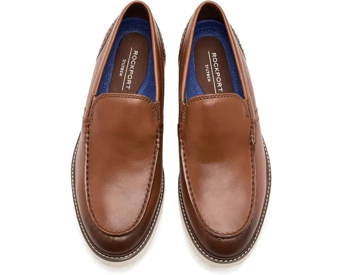 Лоферы Cristian от Rockport с контрастной строчкой