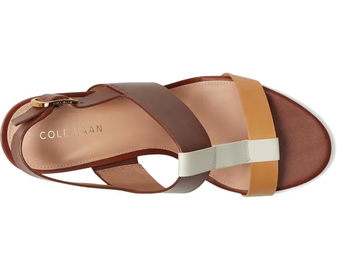 Сандалии Cole Haan Josie T-Strap с квадратным каблуком и регулируемой пряжкой