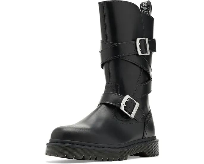 Ботильоны Dr. Martens Anistone Strap до икры с пряжками